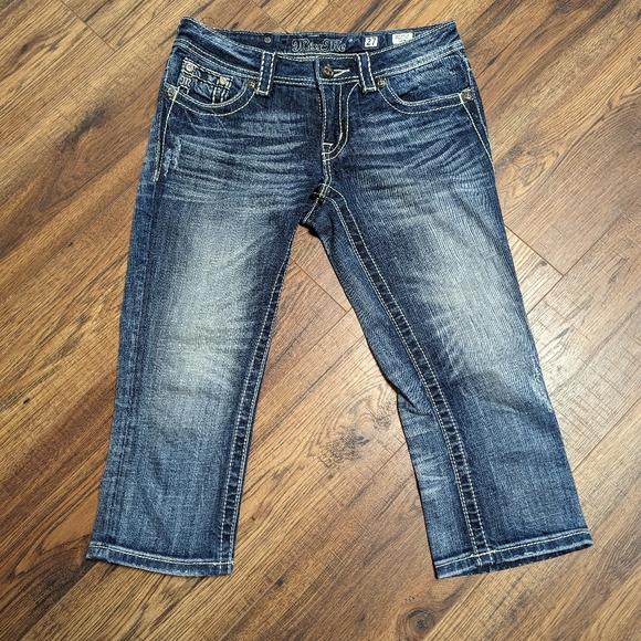 MissMe cropped denim - Picture 2 of 5